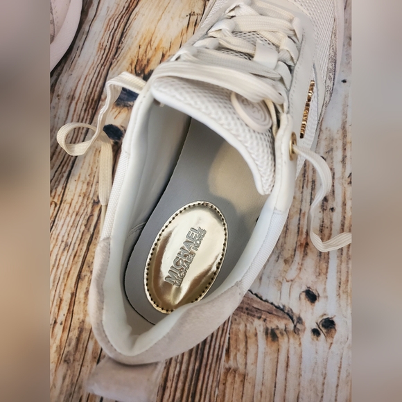 Michael Kors Allie Stride Mesh and Logo Trainer - Picture 11 of 14